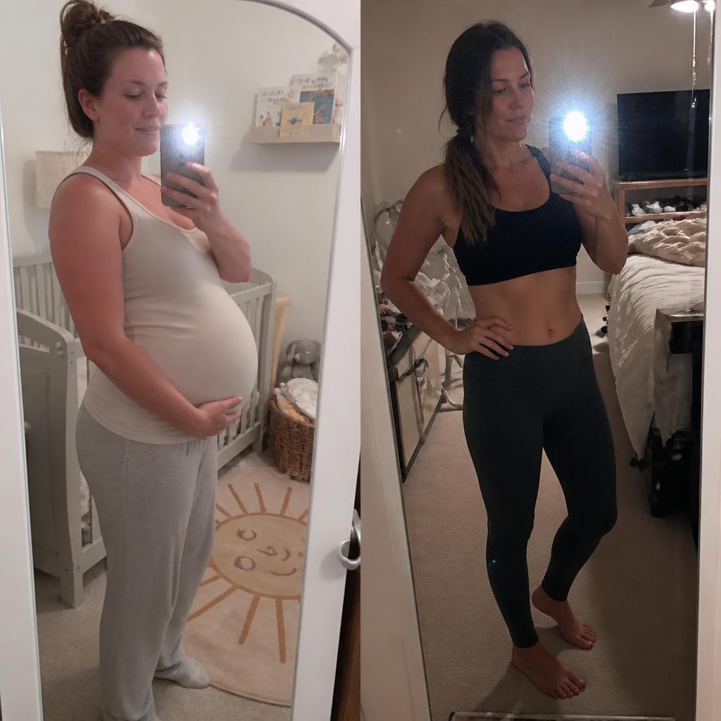Nicole P. before and after transformation